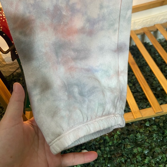 THE DROP Multi Tie Dye Fleece Drawstring Sweatpants Jogger’s. Size-XXS - Picture 10 of 10